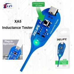 RELIFE XA5 Induktivitätsprüfer Elektromagnetisches Berührungsloses Fehlerdiagnosegerät für Handy-PCB-Motherboard-Reparatur