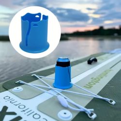 1PC Kajak Trinken Halter Surfbrett Flasche Tasse Halter Kajak Seil Bindung Getränke Halter Kajak Zubehör Wasser Sport