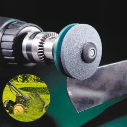 Einfaches Schärfen: Elektrischer Rasenmäher-Schärfer mit verschleißfestem Schleifkopf und Schleifsteinschleifer
