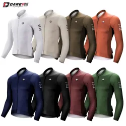 DAREVIE Rad trikot Langarm Pro Aero kleine Größe 3D Bubble Mesh Rad trikot Männer Frauen atmungsaktiver Mann Radfahren Maillot