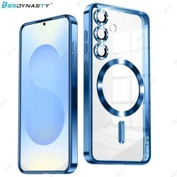 Galvanisierte Magnetische Hülle für Samsung Galaxy S26 S25 FE S24 S23 S22 Plus Ultra Cover