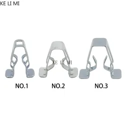 10 Stück U-förmige Metall-Schnappclips für die Armaturenbrett-Konsole, Befestigungselemente für die Instrumententafel im Auto, für Fahrzeugreparatur und -wartung