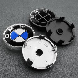 4 Stück 56/60MM Radnabenkappen Staubschutzabdeckung für BMW M E62 F10 F20 F30 F40 F15 F25 F26 E83 E84 X1 F31 F49