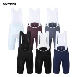 YKYWBIKE Herren-Radtrikot-Shorts mit Italien MITI Schultergurten, Sommer-Rennrad-Hose, Fahrrad-Trägerhose, Pro-Team