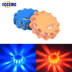 Magnetische LED-Warnleuchte, Tragbare Auto-Rettungs-Sicherheitsblinkleuchte, Straßenrand-Signallicht, Auto-Signalleuchte Zubehör