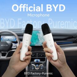 BYD Offizielles Werks-Automikrofon mit Empfänger, Karaoke-Mikrofon für alle BYD-Modelle, Originalverkauf.