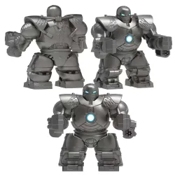 Große Bausteine Superheld Iron Monger Bewegliche Montage-Actionfiguren Puzzle Sammlermodell Puppe Ziegelstein Ornament Spielzeug Geschenke