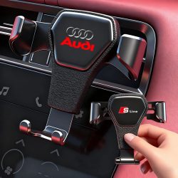 Auto-Handyhalterung mit Schwerkraftsensor, universelle Halterung für Reifenventile, passend für Audi A1 A2 A3 A4 A5 A6 A7 A8 Q1 Q2 Q3 Q4 Q5 Q6 Q7 Q8