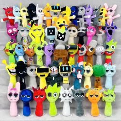 53 Arten Sprunki Plüschtiere Sprunki Plüschpuppe Sprunki Spielkissen Kindergeburtstagsgeschenke Stoffpuppen Weihnachtsgeschenk