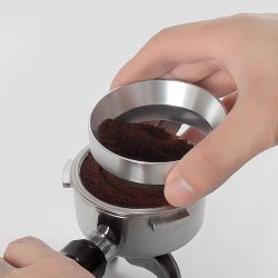 Kaffee Catcher Ring Anti-fly Pulver Ring Grinder Catcher Ring 51mm 53mm 58mm Kaffee Griff Tuch pulver Dosierung Ring Kaffee Werkzeuge