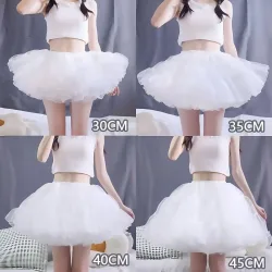 Lolita Flying Saucer Petticoat ? Krinoline ohne Knochen, maximales Volumen, unsichtbarer, kabelloser Unterrock für den täglichen Gothic Sweet OP/JSK