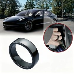 Tesla NFC-Ring, wasserdichter Keramikring, ersetzt Autoschlüssel, Kartenschlüssel, um mit Original-Kartenchips für Tesla Model 3, Modell Y