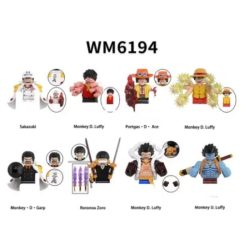 WM6192 WM6193 WM6194 WM6195 WM6196 ONE PIECE Neue Cartoon Japan Actionfigur Puppe Anime Modell Spielzeug Geschenke WM2818 WM2819 WM2820