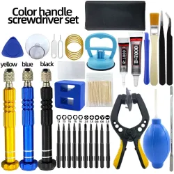 Handy-Reparaturwerkzeug, Schraubendreher, Tablet-Akku-Demontage, Bildschirmöffnung, Staubreinigung, Demontage-Set, Kleiner Pentago