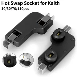 110 Stück/70/30/10 Stück Kailh Hot-Swap-fähige Leiterplattenbuchse CPG 151101 S11 für Outemu Cherry MX Switches mechanische Tastaturachse DIY