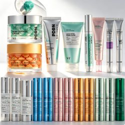Vita-Light Cica Mikronadel-Essenz 100/300, PDRN VC Kapselcreme, SPF50+ Sonnenschutz, Aufhellung des Hauttons für natürlichen Glanz
