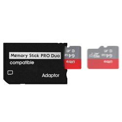 TF zu MS Memory Stick Pro Duo Adapter Kartenleser für PSP SD Kartenkonverter für Sony PSP 1000 2000 3000 Gaming Zubehör