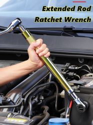 Offset-Verlängerungsschlüssel, Selbstständiger Ratschenschlüssel mit Hohem Drehmoment, Autoreparaturwerkzeug 1/2 Zoll, Manuelles und Automatisches Werkzeug