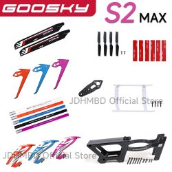 GOOSKY S2 MAX RTF 3D RC Hubschrauber Ersatzteile Heckausleger Landegestell Hauptblatt Heckblatt Baldachin