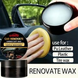 Auto-Armaturenbrett-Reparaturwachs, Anti-Aging und Aufhellung, Reifenglanzwachs, Leder-Sofa-Pflege, Autoinnenraum-Pflege