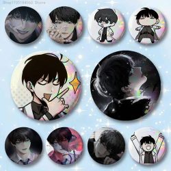 Kim Dokja ORV Abzeichen 25 32 44 58 75 mm runde Cosplay Pin Bag Decor Fans sammeln Freunde Geschenke Brosche Souvenir