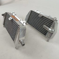Für Kawasaki KX125 KX 125 1994-2002 Aluminium-Kühler Kühlmittelkühler 1994 1995 1996 1997 1998 1999 2000 2001 02 mit Deckel