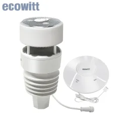 Ecowitt GW2001 Wittboy Wetterstation, inklusive GW2000 IoT Wi-Fi Gateway und WS90 7-in-1 solarbetriebenem Außensensor