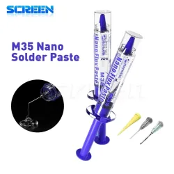 MECHANIC M35 Nano Flussmittel Paste Für Elektronik PCB IC Handy Chip CPU LED BGA Reparatur Tracky Hohe Leistung Schweißen Werkzeug