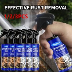 Verbessertes Allzweck-Rostentferner-Spray - 100ml, Schnell Wirkender Eisenoxidations-Entferner, Stellt Glanz Wieder Her, Sicher für Verschiedene Oberflächen