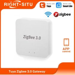 Tuya Zigbee 3.0 Gateway Hub Smart Home Wireless Bridge Smart Life APP Fernbedienung Automatisierungsgerät