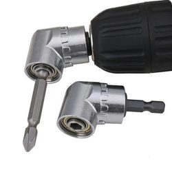 105 Grad Winkel Schrauben dreher Set Halter Adapter einstellbare Bits Düsen Winkel Schrauben dreher Werkzeug 1/4 