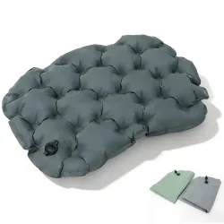 Aufblasbares Sitzkissen 36 x 28 cm für Outdoor, Camping, Wandern, Reisen, tragbar, bequem