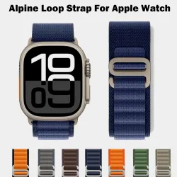 RWBANDS, Für Apple Watch Armbänder 46mm 45mm 49mm 42mm iWatch Band 44mm 41mm Nylon Alpine Armband Correa Series 11 10 9 8 7 6 5 Ultra 2/3