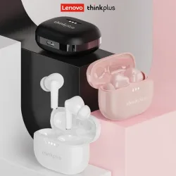 2026 Original Lenovo Kopfhörer Kabellos Bluetooth 5.3 Kopfhörer HiFi Stereo Geräuschunterdrückung Sport-Ohrhörer Touch-Steuerung Neues Geschenk