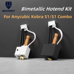 Upgrade Bimetall Hotend Kit für Anycubic Kobra S1/S1C Bi Metall Heatbreak Hot End Kit für Kobra S1 3D Drucker Ersatzteile