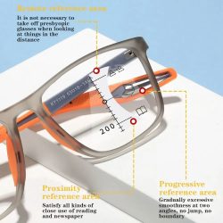 Weiche Multifokale Progressive Lesebrille TR90 Anti Blau Licht In Der Nähe Von Weit Brillen Männer Frauen Große Rahmen Weitsicht Brillen ?