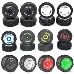 4PCS Vorne Hinten Reifen für Wltoys 144001 144010 144016 144011 124016 124017 124008 124010 ZD Racing BX12 1/12 1/14 Rc Auto Upgrade