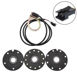 Elektrische Fahrrad Pedal PAS System Assistent Sensor 5/8/12 Magneten Geschwindigkeit Sensor SM-3A Stecker Elektrische Fahrräder Ersatzteile