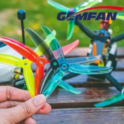 Gemfan VANOVER 5136 3 Klinge PC Propeller für FPV Freestyle Quadcopter Racing Drone 5 zoll Requisiten Multirotor DIY Teile 6 paar/12Pcs