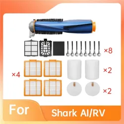 DT25 für Shark Ai und Rv Serie Staubsauger Hauptbürste Seitenbürste Filter