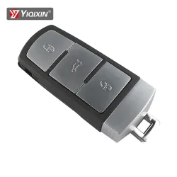 YIQIXIN Fernbedienung Auto Schlüssel Shell Für Volkswagen VW Passat CC B6 B7 B7L 3C R36 Maogotan B5 3 Tasten Ersatz Smart karte Abdeckung