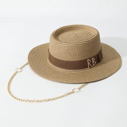 Sommer Strohhüte für Frauen Band Dekoration Elegante Damen Party Kleid Hüte Reise Strand Sonnenhut Chapeau Femme