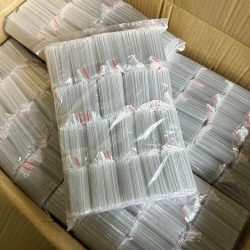 1000 Stück 1,2mm X 40mm 45mm 60mm Glasfaser-Schweißschutzhülsen Heißschrumpfschlauch Schmelzschlauch Schrumpfbar