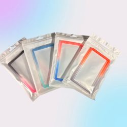 1 Packung Silikon-Stoßschutz für Bewertete Karten NUR |   Limitierte Auflage Farbverlauf-Kantenschutz |   Vier Farben