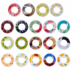 1/3/5/10 stücke Outdoor Geschmack Pods Sport Wasser Flasche Duft Ring Trinken Flasche Duftenden Pods wasser Tasse Duftenden Ringe