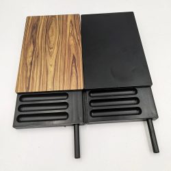 7-Fächer Kunststoff-Schnupftabakdose mit Aluminiumdeckel, Taschenformat, tragbare Aufbewahrung, 7-Fach Schnupftabak-Zubehörbox