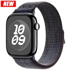 NEY, Nylon-Schlaufenarmband für Apple Watch Ultra 3 49 mm Armband iWatch 11 10 9 8 7 6 5 4 se Sport NEUES Design 42-46 mm 45 mm 44 mm 41 mm Band