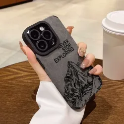 Modische ?Never Stop Exploring? Handyhülle für iPhone 18 Pro Max 17 16 15 14 13 12 11 16 Pro Air XR X XS 7 8 Plus SE 2022 Cover