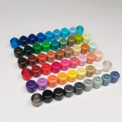 100 Stück DIY MOC für 3626 Bausteinteile für Karosserieteilkopf (einfarbig) ? blockierter offener Bolzen