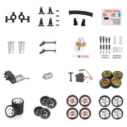 LDRC A86 LD1801 LD1802 LD1803 LD1804 A01 A02 Metall Upgrade Teile DIY TEILE Original Teile Antriebswelle Lenkung Tasse Reifen Motor